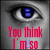 six showing a grayscale close-up of eyes with blue pupils, each displaying different text overlays and tear effects