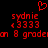 Red pixelated text and symbols on black background with heart symbol above.
