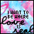 identical pixelated icons with pink and blue tie-dye background, black text "I WANT TO BE WHERE love IS real", and small white dots scattered across the surface