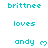 Pixelated cyan text and heart symbols arranged in a pattern on white background with partial gray overlay