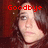 A four- shows a person with brown hair against a dark red background, with red pixelated text reading "Goodbye my Almost Lover"