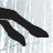 Animated contact sheet showing sequential frames of a black rabbit silhouette logo with "AFI" text over a light blue textured background, plus static text elements below the animation grid.