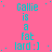 A static digital image with cyan text on a bright pink background displaying repeated phrases and emoticons.