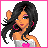 Animated contact sheet of a pixel-art character with changing expressions and poses, featuring text elements "Dreamin OF you" and repeated "you" in pink.