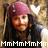 Pixelated image of a person with long dark hair wearing a pink headband and dark sleeveless top, with white heart symbols in the background and text at the bottom.