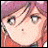 A pixelated anime-style character face with pink hair and large eyes on the left, next to stylized text reading "Anime IM" above a smaller "COM" on a black background.