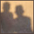 Pixelated silhouette of two figures against a beige background with text reading "my shadow" and "is the only one who walks beside me..." in a