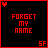 A 48x48 pixel animated buddy icon displayed in a contact sheet with three visible frames showing heart symbol and text changes.