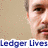 A pixelated image of a man's face with partial text reading "Ledger Lives" below, showing two distinct facial expressions across observations.