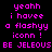 Pixelated text in bright pink on black background with white rectangular overlays, displaying repeated phrases and partial words.