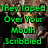 Green text overlays a group of people in dark clothing against a blurred background, with partial gray area on the right.