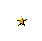 Three golden stars of varying sizes on a gray background, with no visible motion.