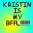 Four identical display text on a gradient background with pixelated font