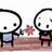 Two pixelated figures stand on a brown floor; one offers a pink flower to the other while pink text reads 'young love <3' on the right.