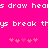 Pixelated text and heart symbols on a bright pink background with white lettering.