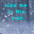 Pixelated cyan text on a blurred rainy background with partial gray overlay.