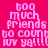 Pixelated text on a bright pink background with alternating horizontal magenta bars obscuring parts of the phrase.