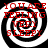 Red text reading 'YOU ARE FEELING VERY SLEEPY' overlaid on a black-and-white spiral pattern in four quadrants.