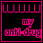 Pixelated of identical pink text icons on black background, each displaying 'my anti-drug' with a top of repeating 'alcohol' characters