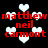Red text spelling 'matthew neil cammont' repeats over white heart shapes on a black background with visible pixelation.