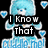 Pixelated blue bear with white face and paws, surrounded by small light-blue hearts on black background, displaying text phrases in bold white letters.