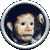 Five circular icons with silver borders display different individuals in a , each icon showing distinct facial features and clothing