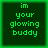 Four identical green pixelated text on dark background with glowing effect