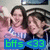 Two people with dark hair pose closely together in a pixelated image, one wearing a light pink top and the other in darker clothing, with green text reading 'bffs <33' on a blue background at the bottom.