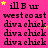 A static image with a bright pink background displays repeated text in black and yellow stars, showing no animation changes.