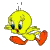 A pixelated yellow cartoon bird with orange feet running on a gray background, next to green text reading "Original Icons .com" on a dark green background.
