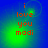 Blue background with green glow and red text reading 'i love you madi' in four showing subtle animation changes
