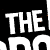 Pixelated image with bold white text on black background and a person with long brown hair on the right.