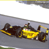 Animated contact sheet showing three sequential frames of a yellow and black race car on a gray track with visible text 'Coolbuddy.com' in the top-right corner.