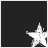 Animated sequence of dark square icons with white stars and changing text reading "I KNOW YOU DIDN'T MEAN IT" in red and white pixelated font.