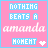 A 48x48 pixel animated buddy icon with a pink background, displaying text and animation changes across two frames in a contact sheet layout.