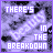 identical pixelated frames showing 'THERE'S IN THE BREAKDOWN' text over a purple and black background with a diagonal white shape