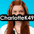 A person with long brown hair and a white top appears in three against a blue background, each showing different text overlays