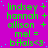 A static image with a bright magenta background displaying repeated green text and blue dots arranged in a pattern