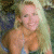 A 50x50 pixel animated buddy icon featuring a blonde woman on the left and green text reading "Original Icons .com" on the right, displayed as a contact sheet with two frames.