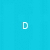A static image with a cyan background displays the word 'Dare' in white pixelated text, partially obscured by a gray rectangle on the right.