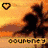 A pixelated beach scene with palm trees, ocean water, and a heart symbol in the top-left corner.