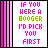 A 4-frame animated contact sheet of a pixel art buddy icon with pink and green text on white background, bordered by vertical pink stripes.