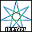 A star-shaped icon with blue and green lines forming a septagram, labeled 'ElvenStar' below, displayed in a