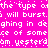Pixelated white text on bright pink background repeats phrases with misspelled words and inconsistent punctuation.