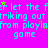 Static image with bright pink background, cyan text repeating 'er let the fr', 'triking out', and 'from playin' in multiple , small green stars scattered throughout