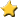 Static pixelated star icon with yellow fill and brownish-gray outline on gray background.