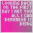 A 5x5 contact sheet of animated frames showing a pixelated text animation on a pink-to-purple gradient background, with the phrase "LOOKING BACK ON THE FIRST DAY I MET YOU ALL I CAN REMEMBER IS BEING" gradually completing to "breatheless" across frames.