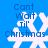 Blue background with white snowflake and blue text reading 'Cant Wait Til' Christmas' in four identical