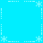A static blue background with white pixelated snowflakes and dotted lines arranged in a symmetrical pattern.