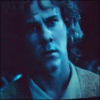 A six- shows a person with curly hair in a brown jacket over a light shirt, with changing facial expressions and a central displaying the word 'disillusioned' in blue text